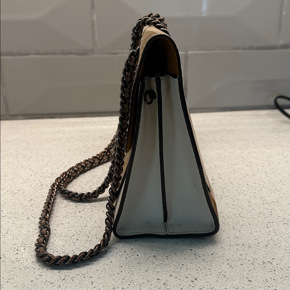 COACH Patchwork Chain Shoulder Bag - Picture 3 of 7